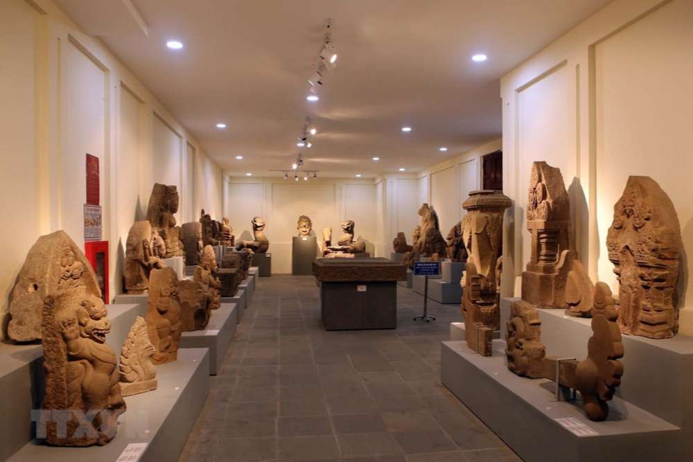 Musée d’art de la sculpture Cham à Da Nang Vietnam